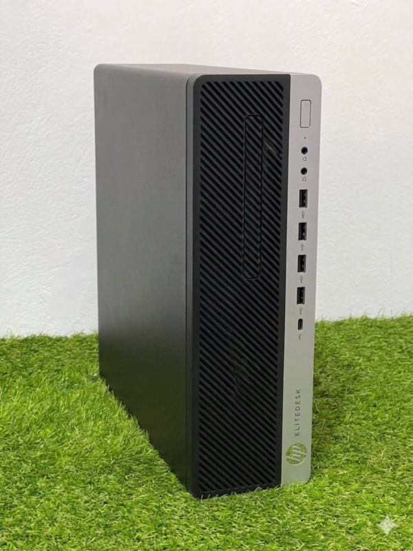 PC HP EliteDesk 800 G3 SFF | i5-7500 | 8GB RAM | 120GB SSD | Rápida y Compacta