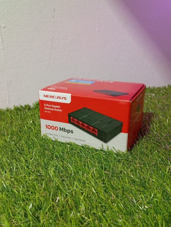 Switch Mercusys MS105G | 5 Puertos Gigabit