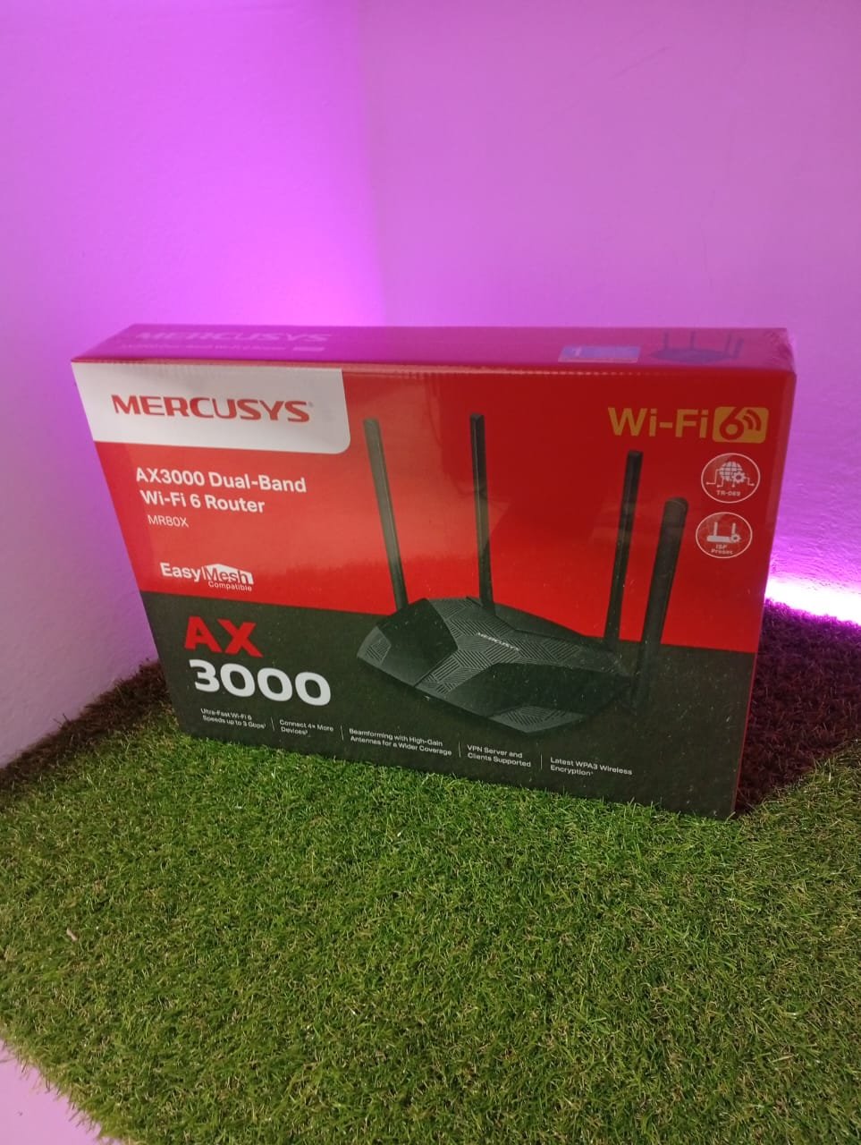 Router Mercusys MR80X | AX3000 Dual-Band | Mesh WiFi 6